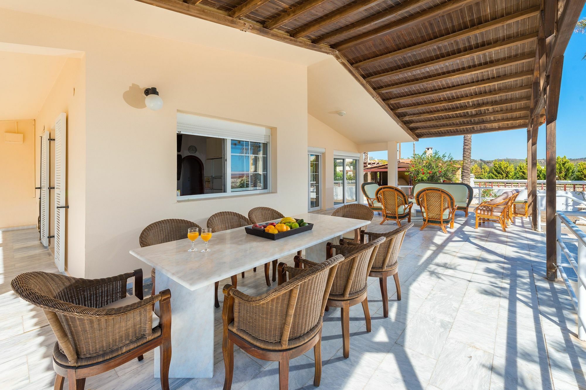 Villa Maria Beachfront Residence Kiotári Kültér fotó