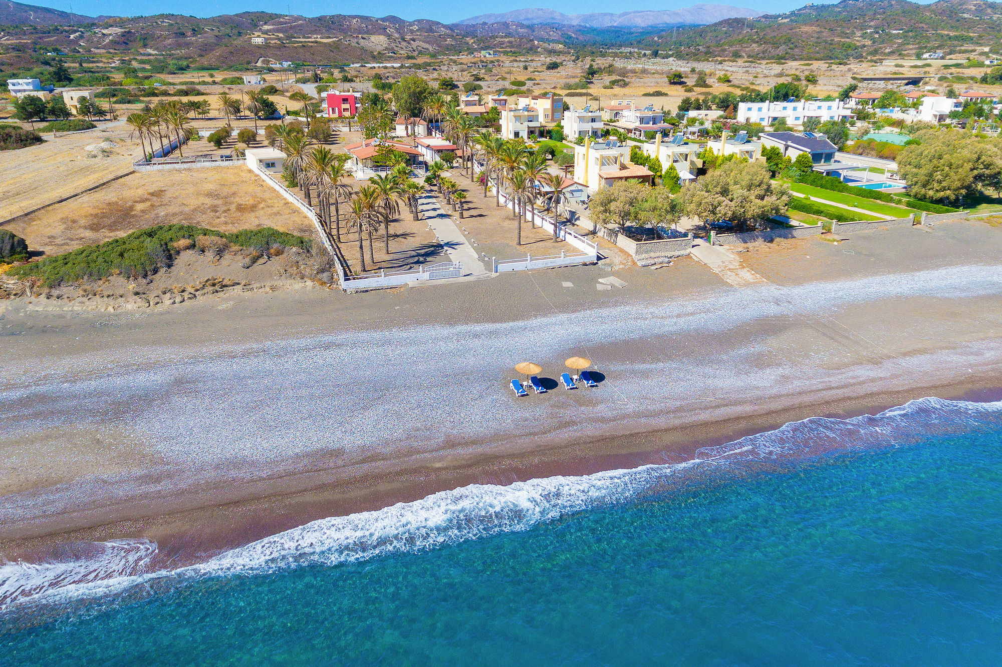 Villa Maria Beachfront Residence Kiotári Kültér fotó